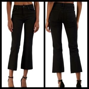 Just Black High Rise Raw Hem Jeans 29 NWT